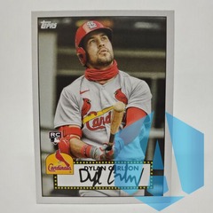 2021 Topps Series One Dylan Carlson 1952 RC #T52-33 Cardinals